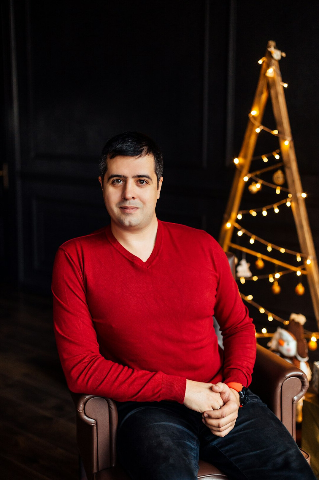 Studio portrait of a man pedagogical coordinator